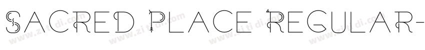 Sacred Place Regular字体转换